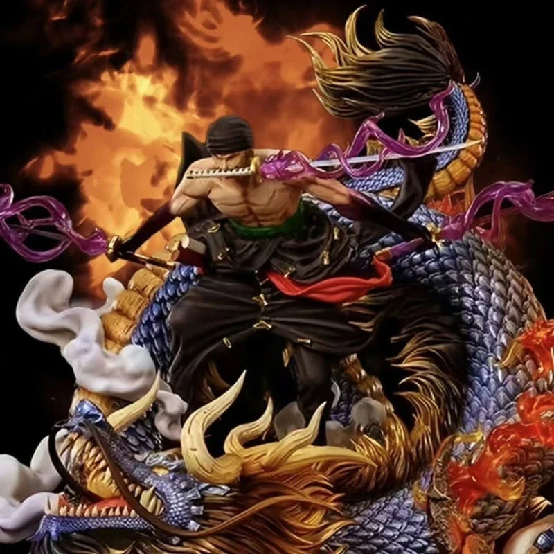 ONE PIECE Roronoa Zoro vs Kaidou GK Action – 's - Detail View | Kamigami – One Piece Collectibles