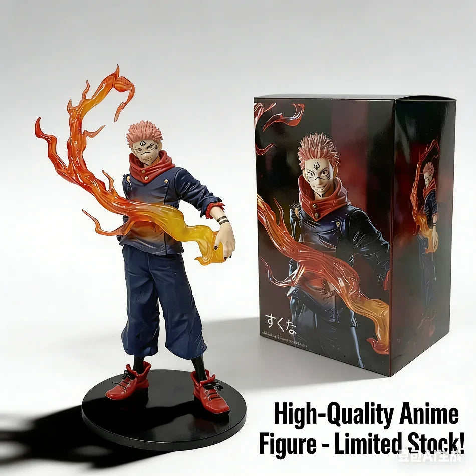 JUJUTSU KAISEN Itadori Yuji 21cm – Premium - Side View | Kamigami – Jujutsu Kaisen Collectibles