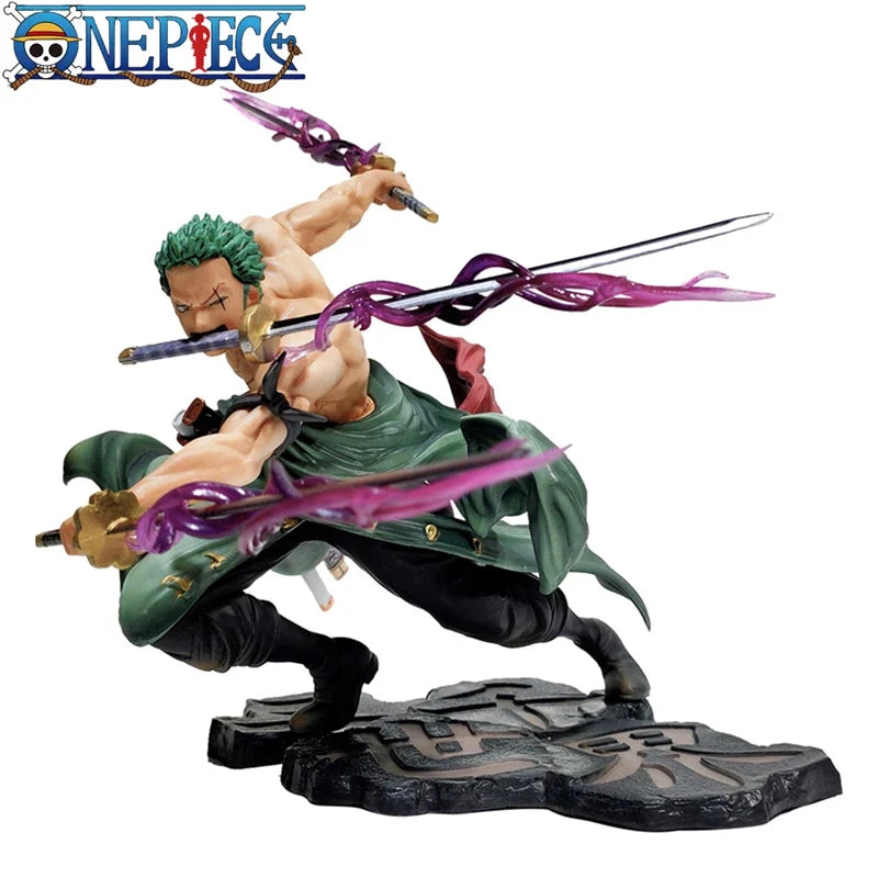 ONE PIECE Roronoa Zoro 10CM – Three-Blade - Display Box | Kamigami – One Piece Collectibles