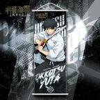 JUJUTSU KAISEN Gojo Satoru Hanging Scroll – Iconic Wall Decor - Packaging | Kamigami – Jujutsu Kaisen Collectibles