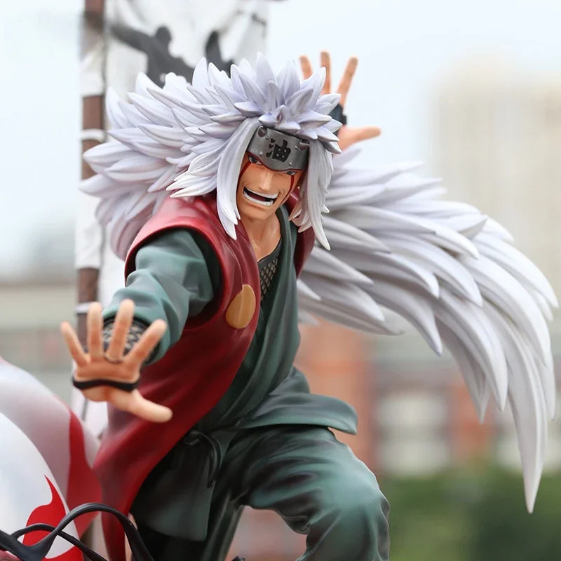 NARUTO [Legacy Trio] [ Set] – Naruto, Minato & Jiraiya | 40cm 1/6 Scale - Back View | Kamigami – Naruto Collectibles