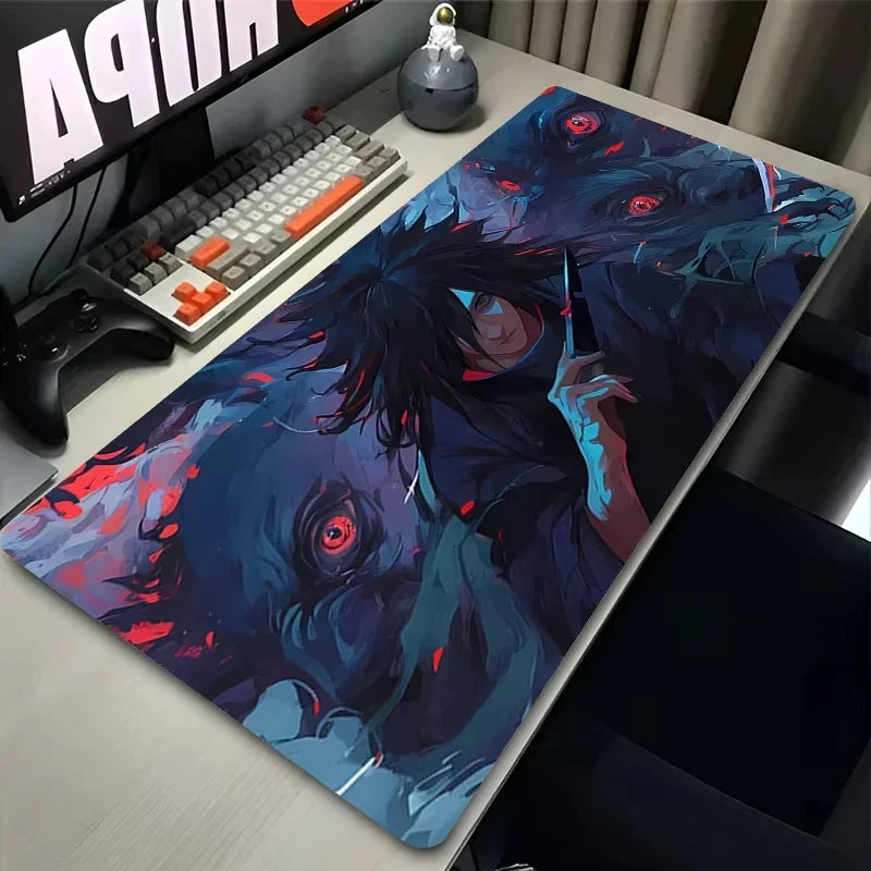 Anime XXL Rubber Mouse Pad – Extended Gaming Desk Mat - Back View | Kamigami