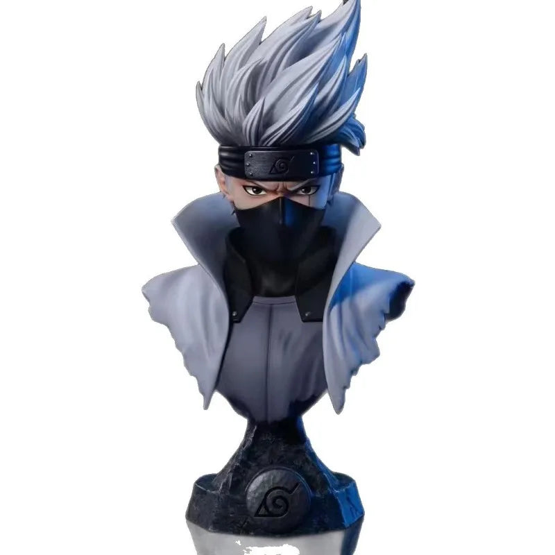 NARUTO Hand-Held Bust – Naruto & Sasuke Piece - Close-Up | Kamigami – Naruto Collectibles