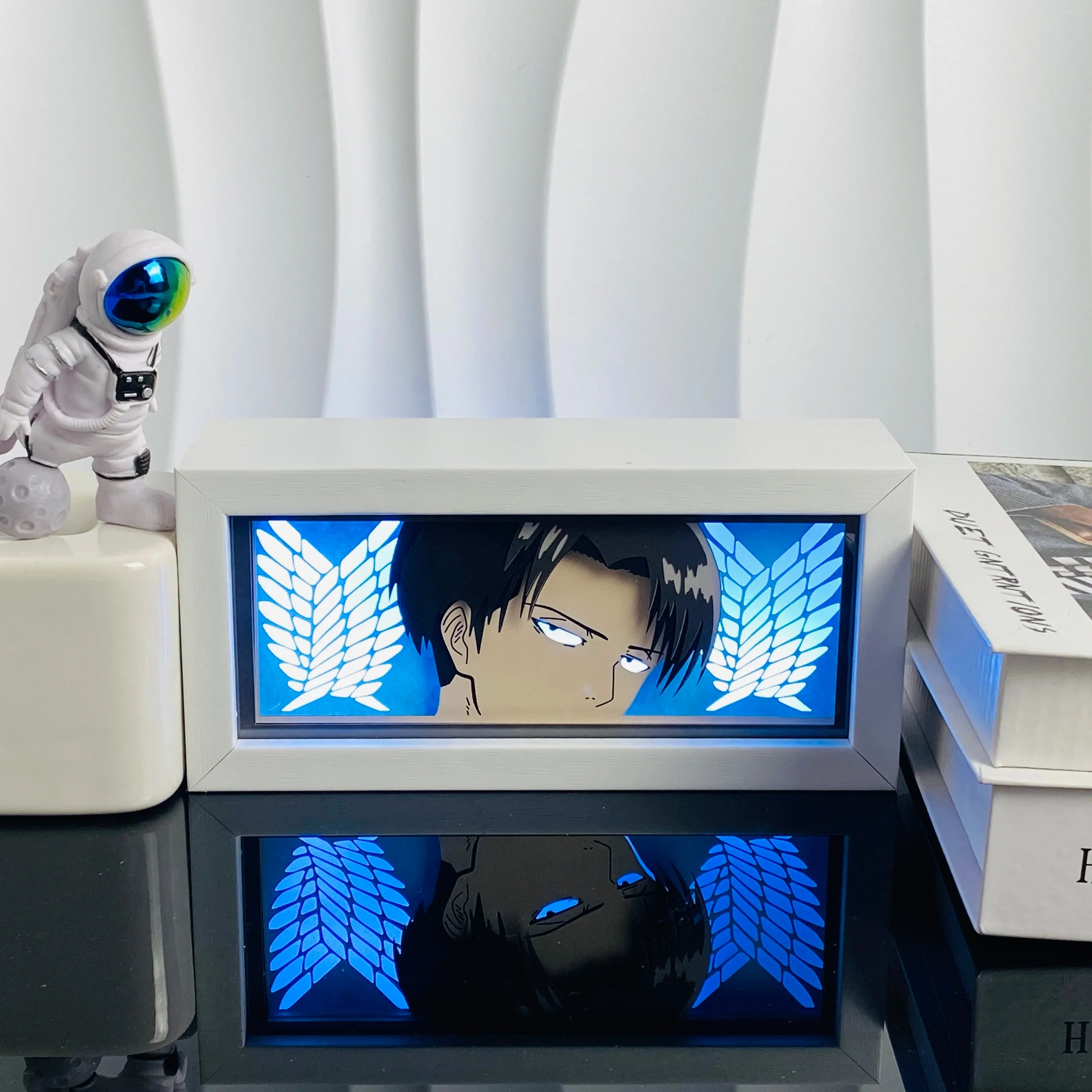 Anime Paper Cut Shadow Light Box – LED Night Lamp for Collectors - Collector Detail | Kamigami