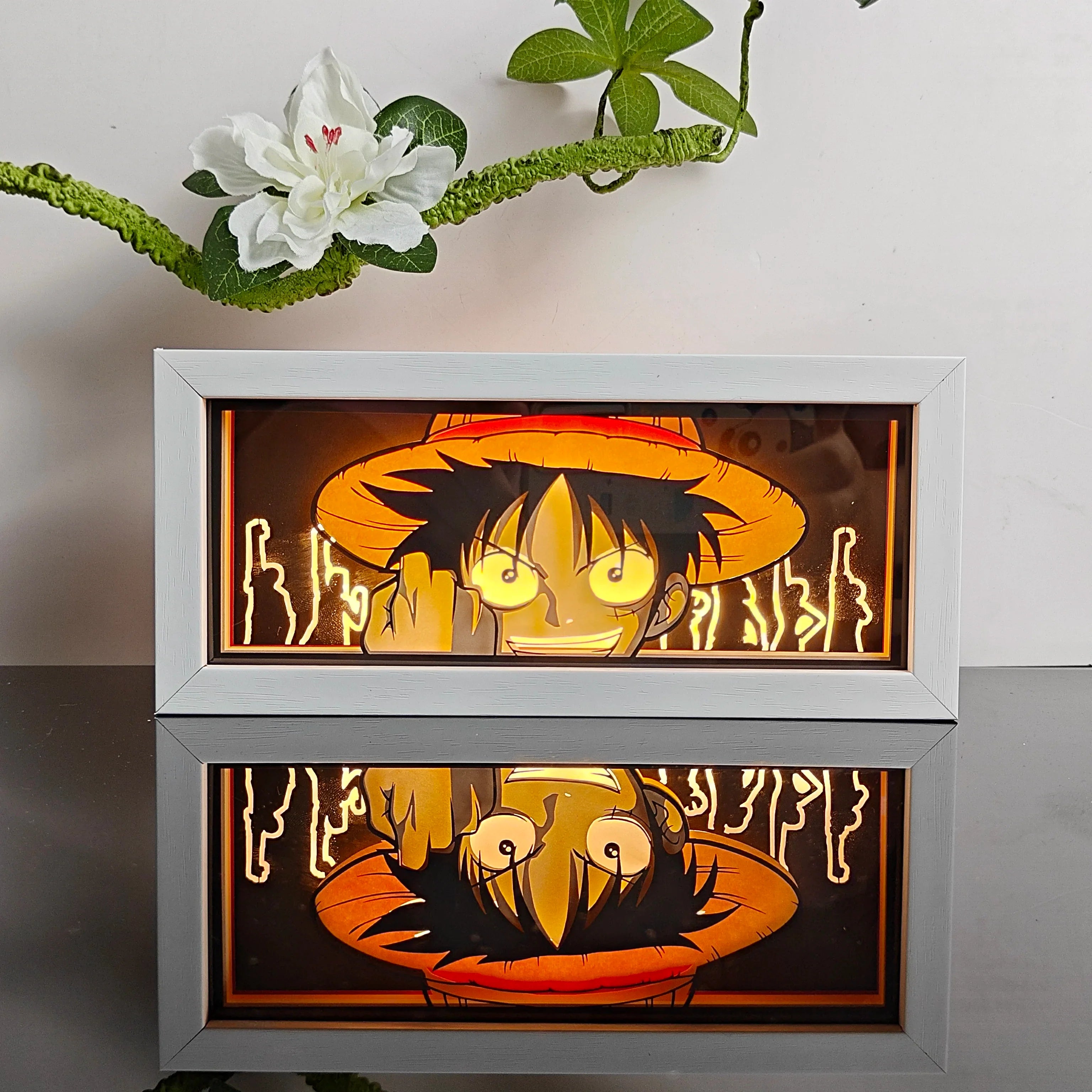 Anime Paper Cut Shadow Light Box – LED Night Lamp for Collectors - View 16 | Kamigami