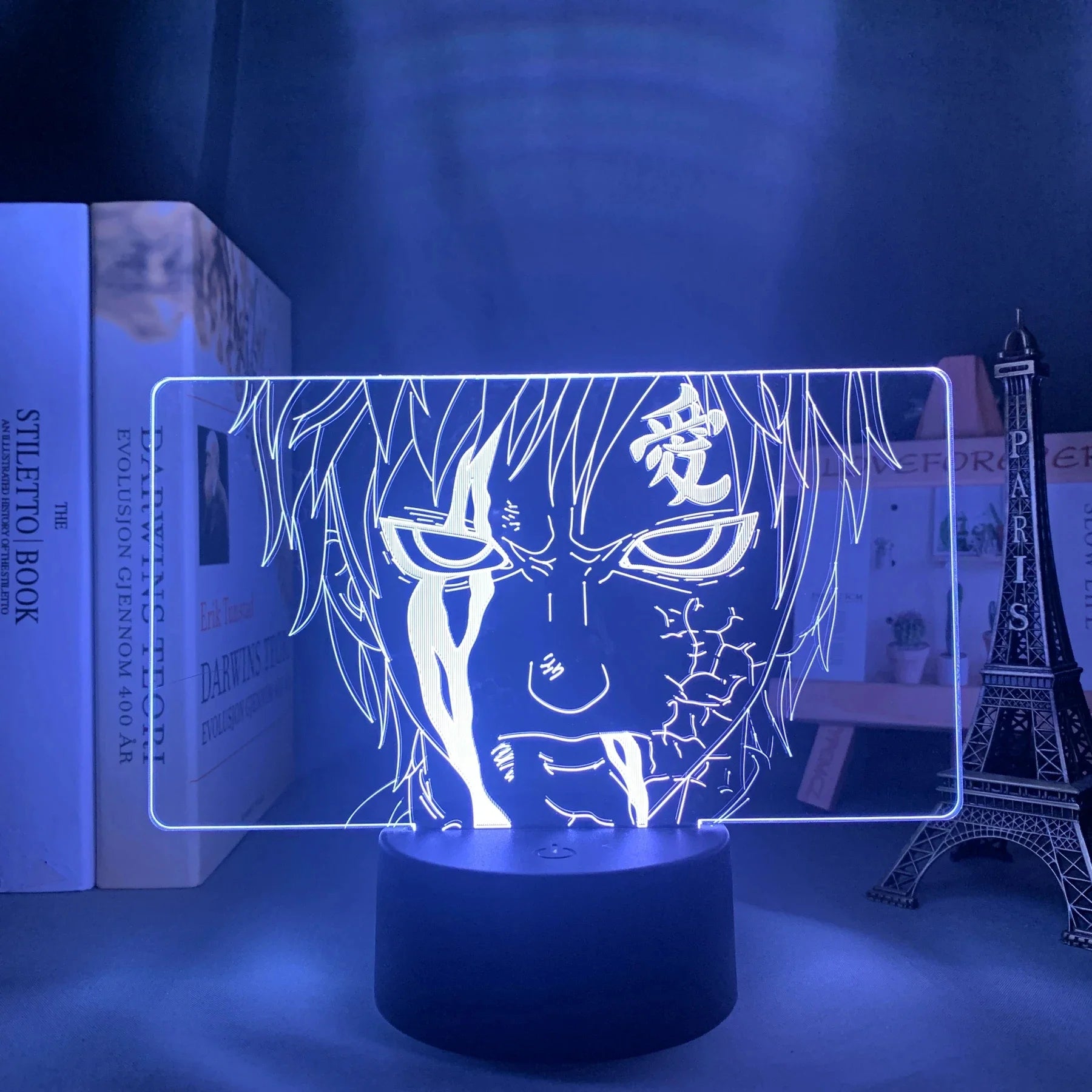 NARUTO Team 7 LED Acrylic Stand – Luminous Night Light Set - View 21 | Kamigami – Naruto Collectibles