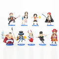 ONE PIECE 9pcs Set Figures – Collectible PVC Model Toys | Kamigami – One Piece Collectibles