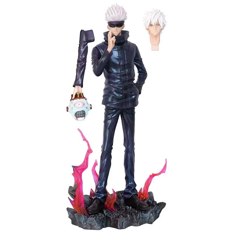 JUJUTSU KAISEN Satoru Gojo – 1/12 Scale with 2 Heads - Detail View | Kamigami – Jujutsu Kaisen Collectibles